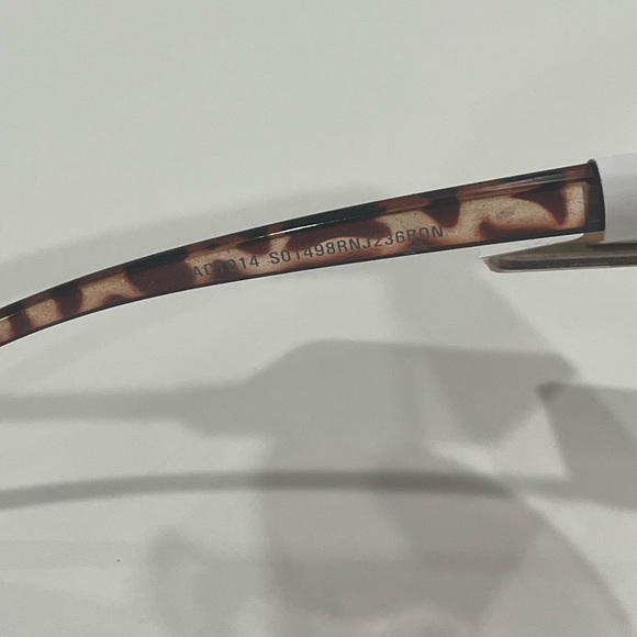 Nine West Aviator Style Brown Tortoise Colored Sunglasses with Gold Metal Frame - Picture 6 of 12